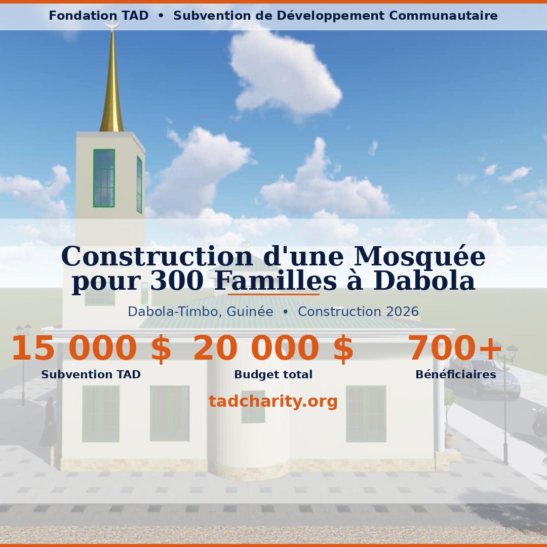 Projet de Construction de la Mosquée de Dabola