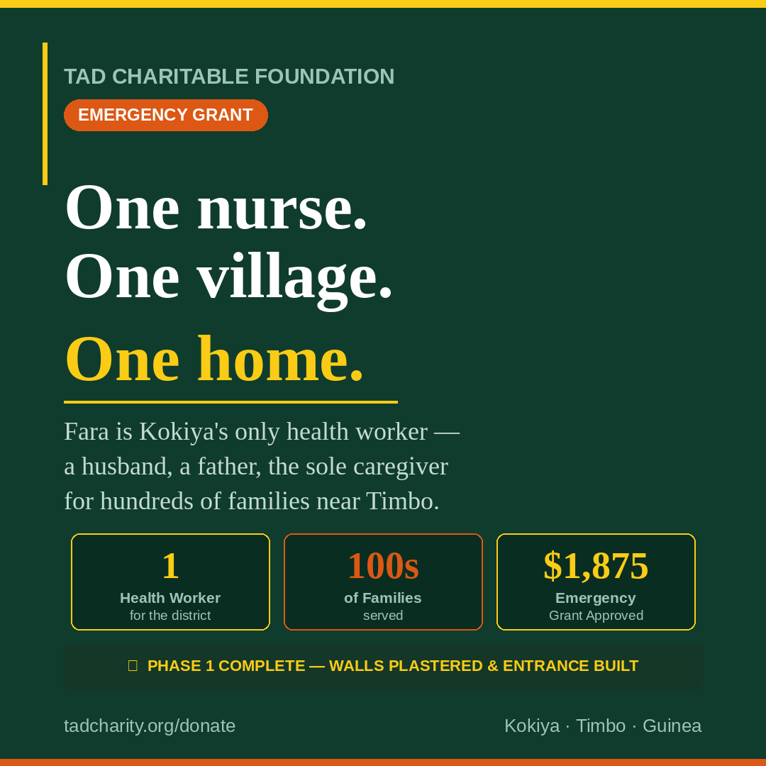Housing for Kokiya's Health Worker